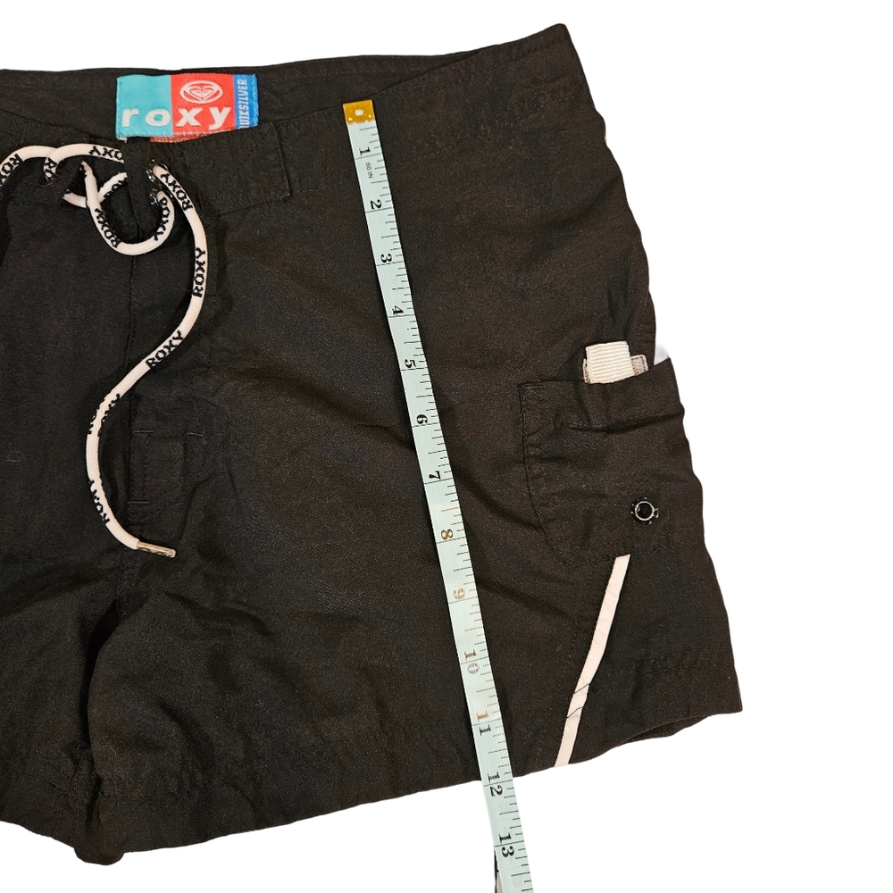 Vintage 90's Roxy Juniors Board Shorts, Black, Medium - Picture 10 of 12